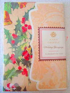 Anna Griffin "Holiday Decoupage" Christmas Winter Die Cuts Set~NEW~(72 DIE CUTS) - Picture 1 of 3