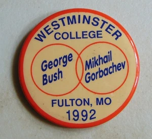 George Bush 1992 Missouri campaign pin button political - Picture 1 of 1