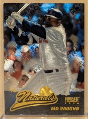 Pinnacle Starburst 1996 prueba de artista #68 Mo Vaughn raro museo paralelo Dufex Foto 1 de 2