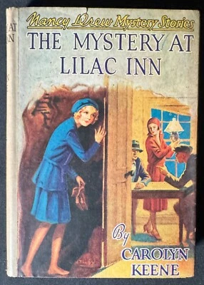 Nancy Drew #4 Mystery of the Lilac Inn 1930 HC/DJ 1st Edition Carolyn Keene VG+ - Image 1 of 4