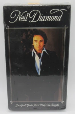 NEIL DIAMOND: I'M GLAD YOU'RE HERE WITH ME TONIGHT - MUSICAL JOURNEY VHS VIDEO - Image 1 of 2