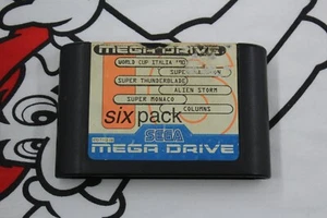 SEGA MEGADRIVE SIX PACK SOLO CARTUCHO MEGA DRIVE - Picture 1 of 1