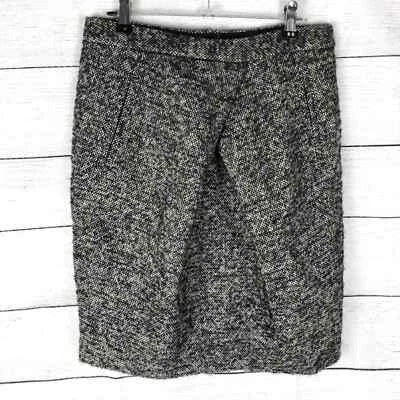 Martin + Osa | Falda lápiz mezcla lana mohair ropa profesional oficina trabajo tweed Foto 1 de 4