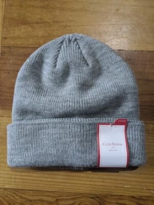 Club Room Solid Beanie Grau One Size - Bild 1 von 2