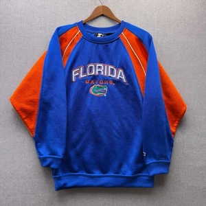 Vtg University of Florida Gators Adult M /L Color Blocked Embroidered Sweatshirt - Picture 1 of 12