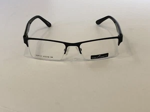 Monturas de gafas Pablo Zanetti Mod PZ8737 medio borde negro 53-18-138 lente transparente - Imagen 1 de 7