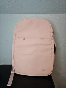 Taygeer Pink Travel Backpack 15inch Laptop Backpack - Picture 1 of 5
