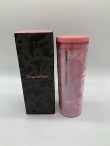 RARE 2023 Starbucks Blackpink 16oz Pink Tumbler Cup Limited Edition - Picture 1 of 5