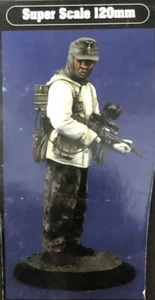 Chasseur de nuit allemand vintage 1195 Verlindin 120 mm 1/16 Seconde Guerre mondiale avec vampire StG 44 & ZG - Photo 1 sur 6