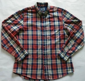 Mens Size Large Desing by F&F Plaid Checks LThe Button Down Shirt NWOT - Picture 1 of 8