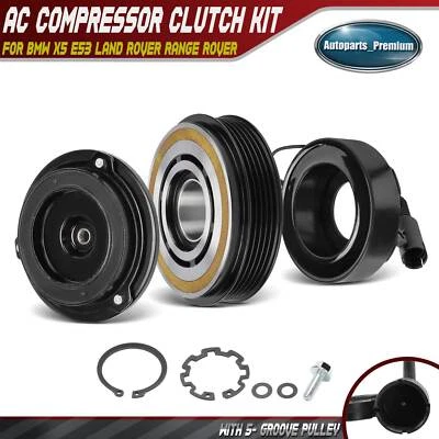 AC Compressor Clutch Kit for BMW X5 E53 2001-2002 Land Rover Range Rover Sport - Image 1 of 4