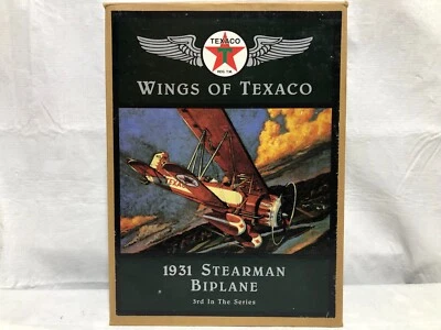 Ertl JDF121 Alas de Texaco 1931 Stearman Biplano 3er de la Serie Texaco 14 Foto 1 de 3