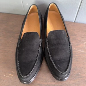 Mocassini da guida Tod's neri Nubuck Gommino da uomo taglia 7 EU 40 vestibilità stretta Italia - Foto 1 di 10