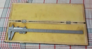 SUMMIT S1150F Präzisions-Mikrometer Messschieber mit Holzgehäuse RAR Swiss Made - Bild 1 von 6