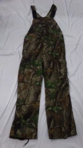 Liberty Overalls Men's 40 Regular Camo Cargo Hunting Bibs- Made In The USA - Picture 1 of 8
