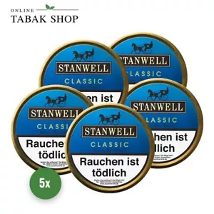 STANWELL "Classic" Pfeifentabak (5 x 50g) Dose - Bild 1 von 2