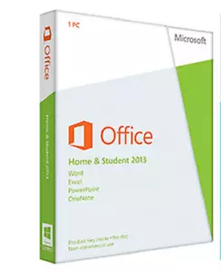 New Microsoft Office Home And Student 2013 For ASIA PACIFIC Region English DVD - Picture 1 of 4