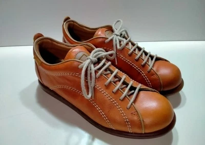 Camper Pelotas Leather Shoes / Orange Brown Low / EU 40 / Men's US 7 / Women 9 - Imagen 1 de 4