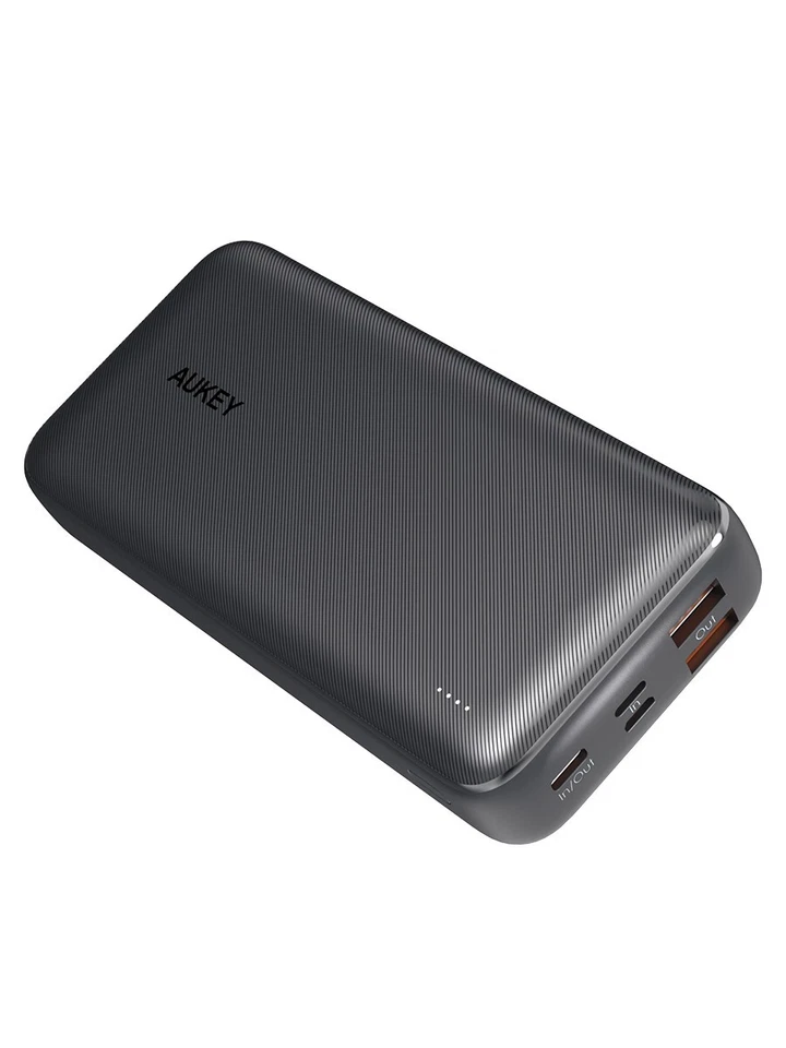 AUKEY PB-N74S Basix Plus 22,5W PD QC 3.0 20000mAh Powerbank - Bild 1 von 4