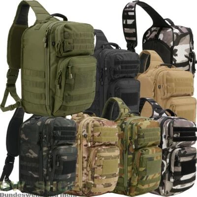 US ASSAULT PACK SLING RUCKSACK 10L / 25L ARMEE MOLLE OUTDOOR TASCHE BW COOPER - Bild 1 von 4