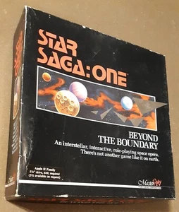Star Saga: One Beyond the Boundary by MasterPlay for Apple II+,IIe,IIc,IIgs 1988 - Picture 1 of 5