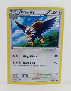 Braviary Pokemon TCG Emerging Powers Card 88/98 2011 Holo Rare - Picture 1 of 3
