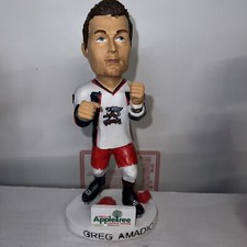 GREG AMADIO BOBBLEHEAD PUNCHING FIGHTING HANDS AHL GRAND RAPIDS GRIFFINS