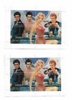 Batum postage stamps mini sheets  Elvis Presley x 2