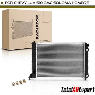 Radiador con enfriador de aceite para Chevrolet LUV 1998-2005 S10 94-03 GMC Isuzu 2,2 L automático Foto 1 de 4
