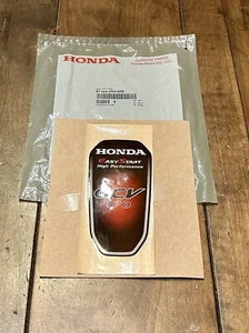 HONDA GCV170 Engine Decal 87169-Z9V-000 OEM - Picture 1 of 2