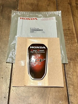 Calcomanía de motor HONDA GCV170 87169-Z9V-000 OEM Foto 1 de 2