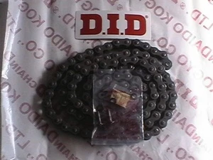 SUZUKI CHAIN DID 525V8-118 BLACK 27600-32C10-118 OEM DL650 2007-11 + CLIP LINK - Picture 1 of 1