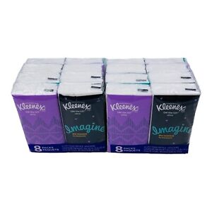16 Packs Kleenex On The Go Ultra 3-Ply Tissue Packs 10 Tissues per Pack