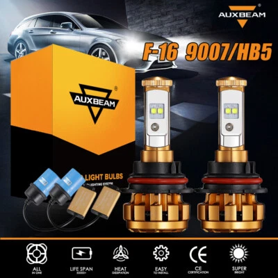 AUXBEAM 9007 LED Headlight Bulb Kit for International Truck 4300 4400 2003-2012 - Image 1 of 4