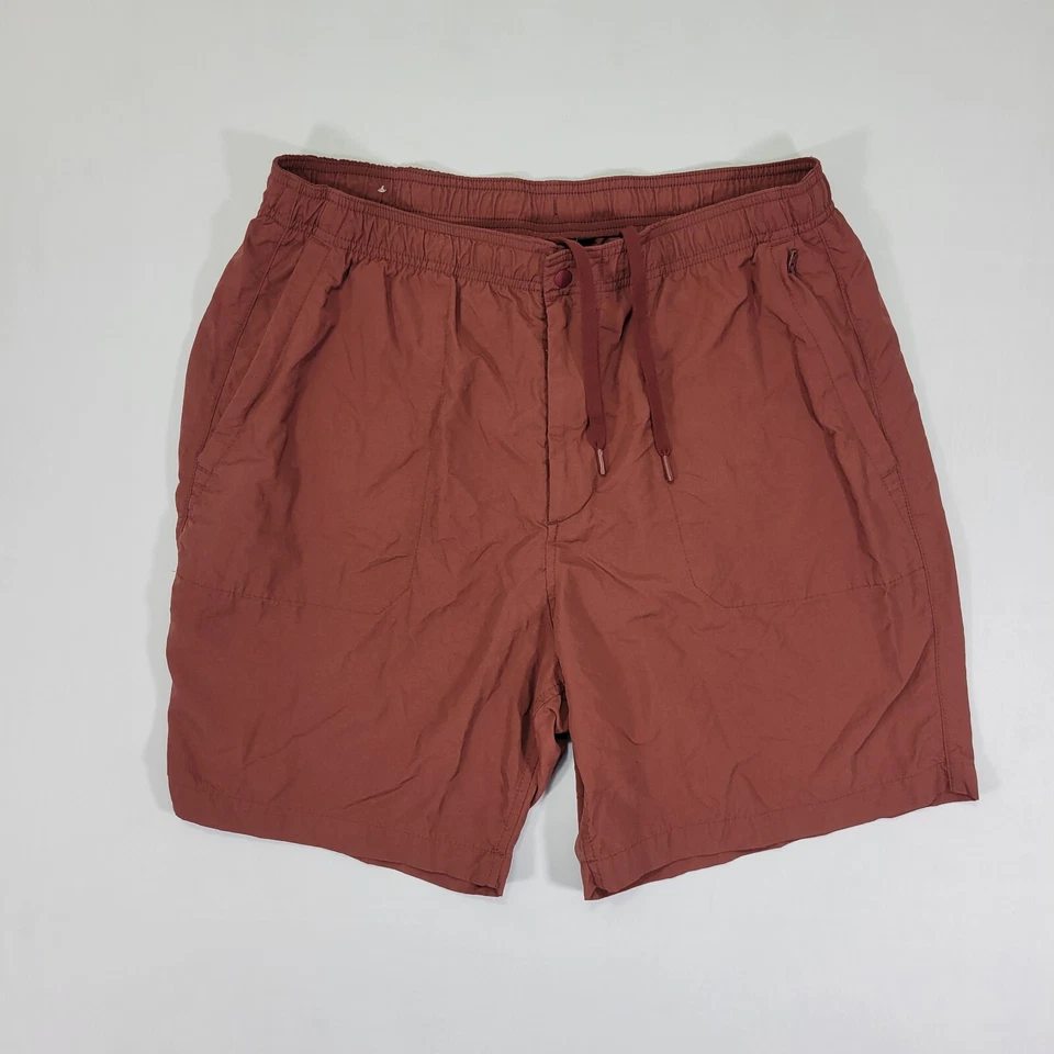 Pantalones Cortos Gap Para Hombre Nylon Burnt Russet Talla Grande/7" Entrepierna Foto 1 de 4