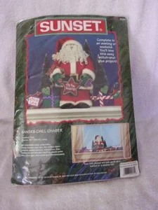 Sonnenuntergang ""Santa's Chill Chaser"" Weihnachtskaminmantel/Tischplatte  - Bild 1 von 2