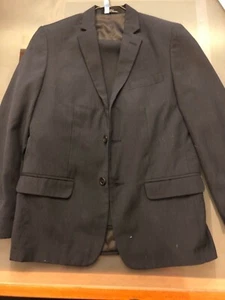 🔥 CALVIN KLEIN BOYS SUIT Blue Jacket Size 14 pants 10 Worn Once🔥 - Picture 1 of 6