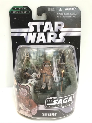 STAR WARS THE SAGA COLLECTION #039 CHIEF CHIRPA FIGURE TVC ROTJ HASBRO 2006 NEW Cover