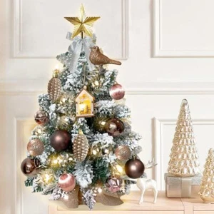 2024 Mini Christmas Tree 2ft Tabletop Small Christmas Tree, Table Top Artific... - Picture 1 of 6