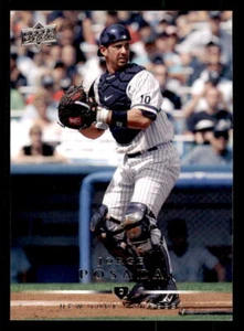 2008 Upper Deck  #296 Jorge Posada New York Yankees - Picture 1 of 2
