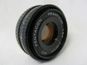 Pentacon MC Auto 50mm 2.4 Prime Lens Praktica Bayonet Mount, inc Caps - Picture 1 of 6