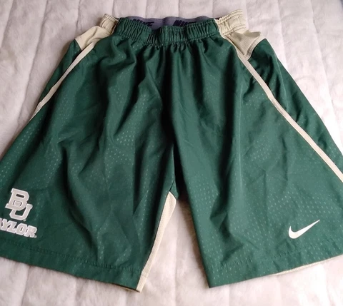 Nike Dri-Fit Baylor Bears University Athletic Shorts Men's Size M - NWOT Cover
