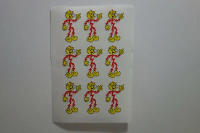 Reddy Kilowatt CALCOMANÍAS DE SOMBRERO DURO 2" VARIAS IMÁGENES ELIGE TU ELECCIÓN LAS NUEVE-C Foto 1 de 4