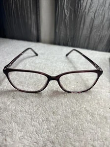 BCBG Maxazria Cat Eye Eyeglasses Made In Italy IONA Wine Fade 55 15 140 - Picture 1 of 19
