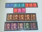 Lot of 21v 1973 QE II HONG KONG Definitive Stamps 30c to $20 Fine Used (S-77)