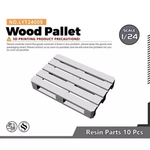 Yao's Studio LYT24009 1/24 Wood Pallet For Model Railroads Display Prop - Picture 1 of 2