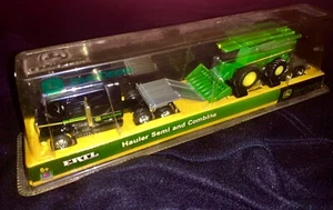 2009 ERTL LEARNING CURVE JOHN DEERE HAULER SEMI & COMBINE DIE-CAST VEHCILES 1:64 - Picture 1 of 6