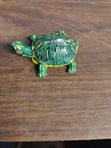 Geformte glänzende Oberfläche Schildkröte Schnick Knack Dekor - Bild 1 von 13