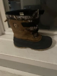 New Ozark Trail Mossy Oak Camo Size 6 Toddler Boy Snow Winter Boots Insulated - Picture 1 of 6