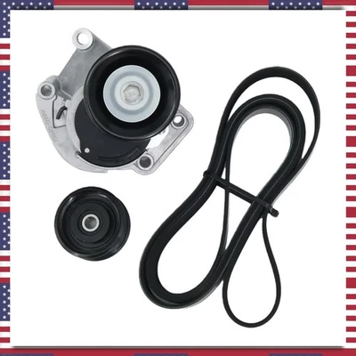 3x Serpentine Belt Drive Component Kit fits Toyota Tundra 2000-06 V8 4.7L GAS - Image 1 of 4